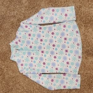 Green Soda girls long sleeve fuzzy sweatshirt, size 10/12